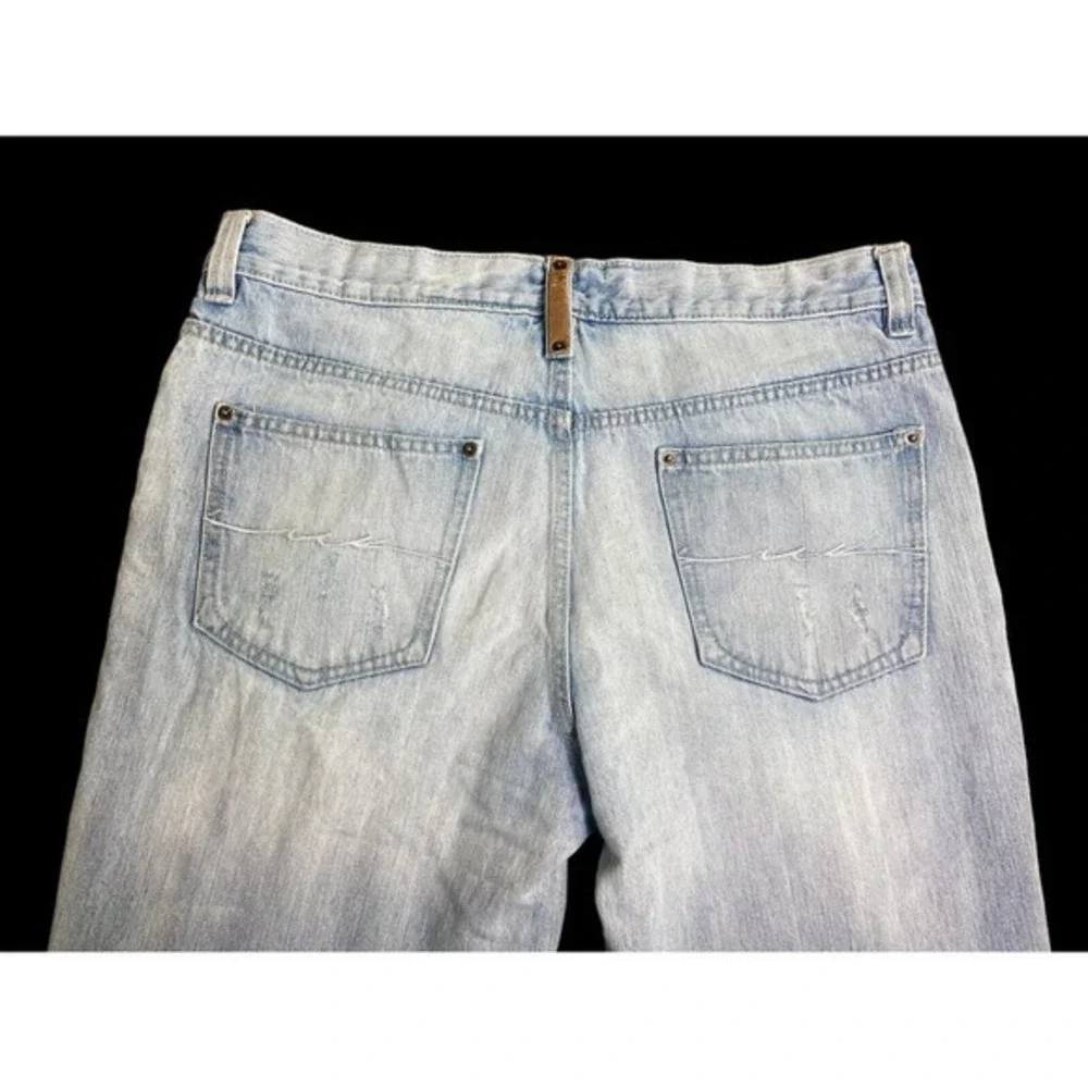 French Connection UK Style Mens Straight-Cut Light‎ Wash Jeans Size 34x30